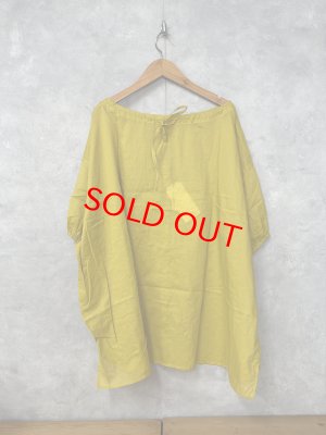 画像4: LILOU+LILY 　80LAWN GIMMIC TUNIC　　B.YELLOW　　size:38 (4)