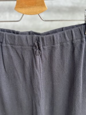 画像2: 2025AW   Bon Vieux Temps　コットンパターンメッシュレギンス　　28；BLACK   サイズ；1 (2)