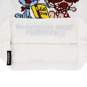 画像2: Hystericmini　SING ALONG WITH US 半袖Tシャツ　　00；ホワイト (2)