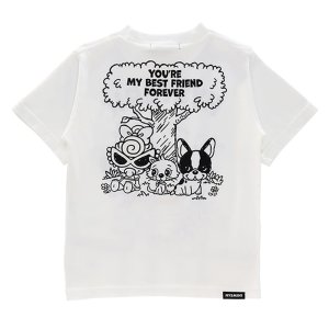 画像3: Hystericmini　SING ALONG WITH US 半袖Tシャツ　　00；ホワイト (3)