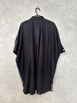 画像3: 30%off 　2025SS   　gomme　　ロングシャツ　　2:黒　　サイズ；M (3)