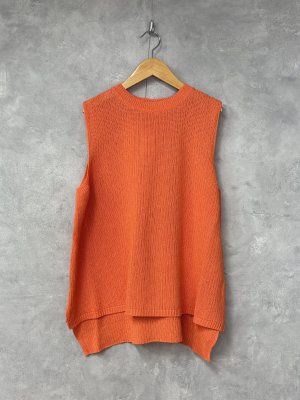 画像1: NATURAL LAUNDRY　パーバーCボートVT 　　310:オレンジ　　サイズ:2 (1)
