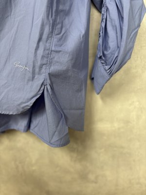 画像3: 2025秋冬　GC　バラードギャザースリーブロングシャツ　　　14:ブルー (3)