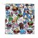 画像1: Hystericmini　HYS-MINI BAND CLUB ループ付きハンドタオル　　04：ホワイト系 (1)