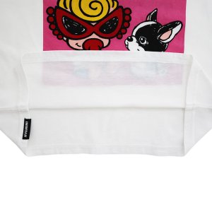 画像3: Hystericmini　MINI&J SNACK TIME BIG Tシャツ　　10:ブラック (3)