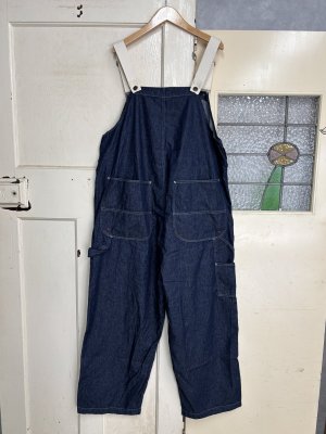 画像6: 2025   快晴堂　　オーバーオール　1:インディゴ　  サイズ:F　 (6)