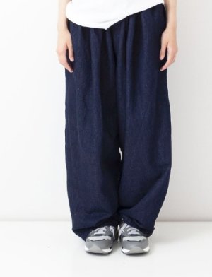 画像1: VC　　デニムタックパンツ　　one wash　 (1)