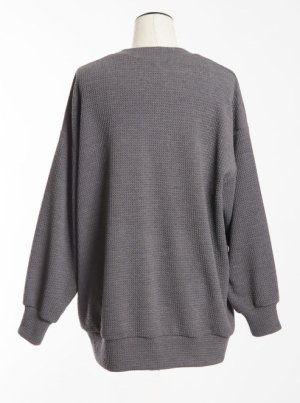 画像2: gomme　フライトＴ 　1；グレー　　サイズ；M (2)