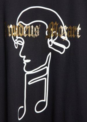 画像3: gomme(H)　MozartＴ 　3；黒　　サイズ；M (3)