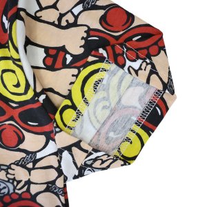 画像3: Hystericmini　MINI DOLL総柄 半袖Tシャツ　04；ホワイト系 (3)