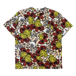 画像2: Hystericmini　MINI DOLL総柄 半袖Tシャツ　04；ホワイト系 (2)