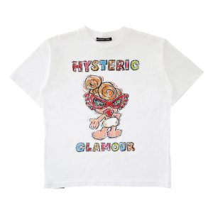 画像1: Hystericmini　CRAYON MINI 半袖Tシャツ　　00；ホワイト　　 (1)