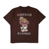 Hystericmini ANGEL MINI ショート丈 半袖Tシャツ 25；ピンク 15141143