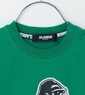 画像3: XLARGE KIDS　袖OGプリント長袖Tシャツ 　85；TOP・グレー (3)