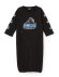 画像1: XLARGE KIDS　　袖OGプリント長袖2WAYオール　　サイズ；50-70cm　　80；黒 (1)