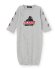 画像1: XLARGE KIDS　　袖OGプリント長袖2WAYオール　　サイズ；50-70cm　　85；TOP・グレー (1)