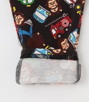 画像3: XLARGE KIDS　　　ファニーゴリラ&車長袖Tシャツ+総柄レギンスセット (3)