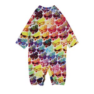 画像3: ☆MY FIRST HYSTERIC　　　COLOR SPECTRUM総柄 2WAYALL　　04；ホワイト系　　サイズ；FREE(60-70cm)	 (3)