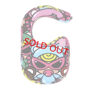 画像3: ☆MY FIRST HYSTERIC　　TEDDY MINI MULTI COLOR総柄 D型スタイ　　90；マルチ (3)