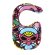 画像3: ☆MY FIRST HYSTERIC　　TEDDY MINI MULTI COLOR総柄 D型スタイ　　90；マルチ (3)