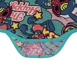 画像3: ☆MY FIRST HYSTERIC　　　MY FIRST HYSTERIC　HAPPY BUNNY総柄 半袖ロンパース　　54；グリーン系 (3)