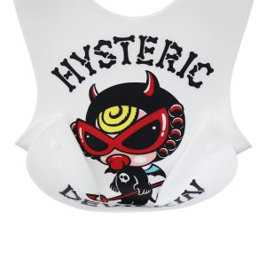 画像4: ☆MY FIRST HYSTERIC　DEVILKIN お食事エプロン　　00；ホワイト (4)