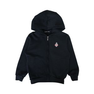 画像1: Hystericmini　BOX LOGO 裏毛 パーカー　　10；ブラック (1)