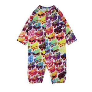 画像1: ☆MY FIRST HYSTERIC　　　COLOR SPECTRUM総柄 2WAYALL　　04；ホワイト系　　サイズ；FREE(60-70cm)	 (1)