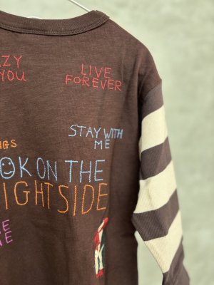 画像3: 2025秋冬　DENIMDUNGAREE　	 テンジク PENNIE TEE　2；黒 (3)