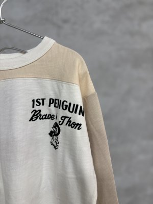 画像2: 2025秋冬　DENIMDUNGAREE　	 テンジク PENNIE TEE　1；ホワイト (2)