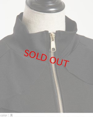 画像3: gomme　ラッフルポンチブルゾン　3；黒　サイズ；M (3)