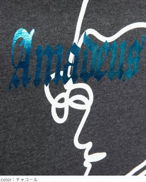 画像2: gomme　MozartＴ 　3；チャコール　　サイズ；M (2)