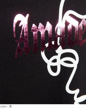 画像2: gomme　MozartＴ 　4；黒　サイズ；M (2)