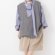画像2: VC　 Cashmere V-Necked Vest　GRAY　サイズF (2)