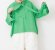 画像2: VC　 Tie Collar Blouse　GREEN　　サイズF (2)