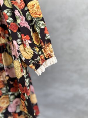 画像2: toi toi toi 　プラリーヌワンピース　　カラー；charcoal gray (2)