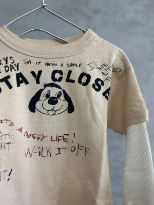 画像2: 2025秋冬　DENIMDUNGAREE　	 テンジク STAY CLOSE TEE　　11；生成 (2)