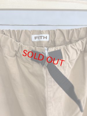 画像2: 2025秋冬　FITH  　コットンツイル　サイドタック　パンツ　　16；ベージュ　　サイズ；02 (2)