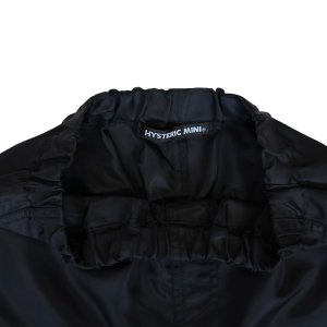 画像3: Hystericmini　H LOGO MINI ナイロンハーフパンツ　　10；ブラック (3)