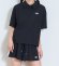 画像1: by LOVEiT  　ルーズポロセットアップ 　80；クロ (1)