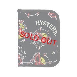 画像2: MY FIRST HYSTERIC　DEVILKIN総柄 PVC マルチケース　　10；ブラック系 (2)