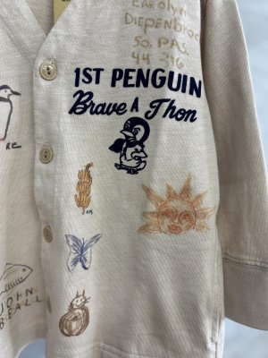 画像2: 2025秋冬　DENIMDUNGAREE　	 テンジク PENNIE カーディガン　　16；ベージュ (2)