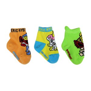 画像2: ☆MY FIRST HYSTERIC　LOVELY FRIENDS 3P ソックス　　90；マルチ (2)