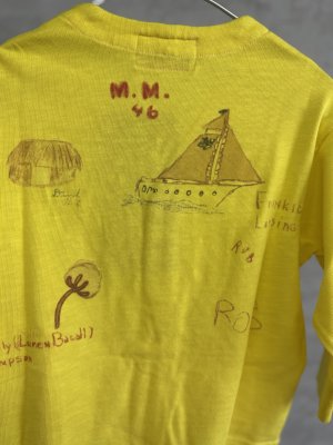 画像4: 2025秋冬　DENIMDUNGAREE　	 テンジク PENNIE カーディガン　　10；イエロー (4)