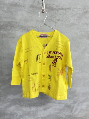 画像1: 2025秋冬　DENIMDUNGAREE　	 テンジク PENNIE カーディガン　　10；イエロー (1)