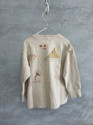 画像4: 2025秋冬　DENIMDUNGAREE　	 テンジク PENNIE カーディガン　　16；ベージュ (4)