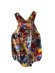 画像1: MY FIRST HYSTERIC　MESSY PATCHWORK総柄 Viscotex サロペット    45;インディゴ　　サイズ；M(90cm) (1)