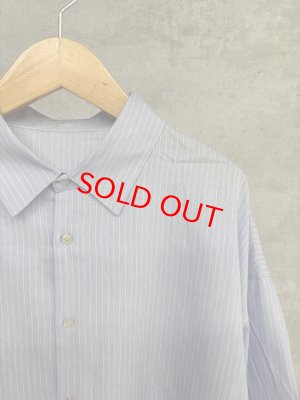 画像2: VC   Wide Chest Shirt  BLUE×YELLOW STRIPE    サイズF (2)