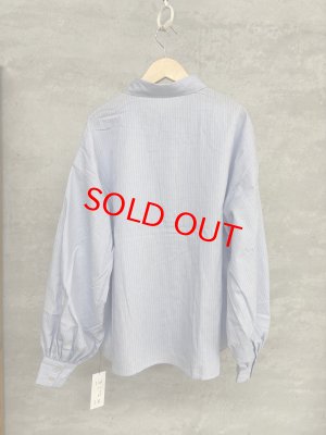 画像4: VC   Wide Chest Shirt  BLUE×YELLOW STRIPE    サイズF (4)