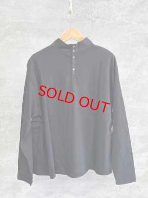 画像4: grin B天竺スモッキング刺繍プルオーバー  990;ブラック (4)